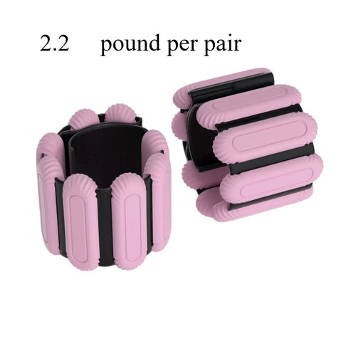 Adjustable Pilates Ankle & Wrist Weights Set